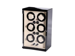 Watch Winder Black 6+0D